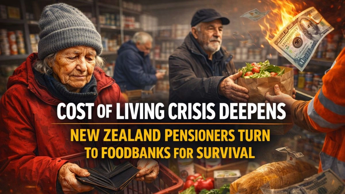 Cost of Living Crisis Deepens New Zealand Pensioners Turn to Foodbanks for Survival