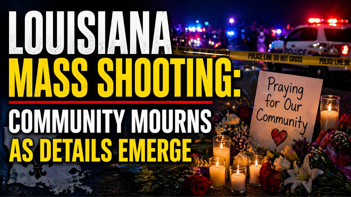 Louisiana Mass Shooting Community Mourns as Details Emerge