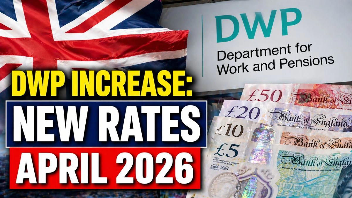 UK DWP payment rates increase 2026 and Universal Credit schedule