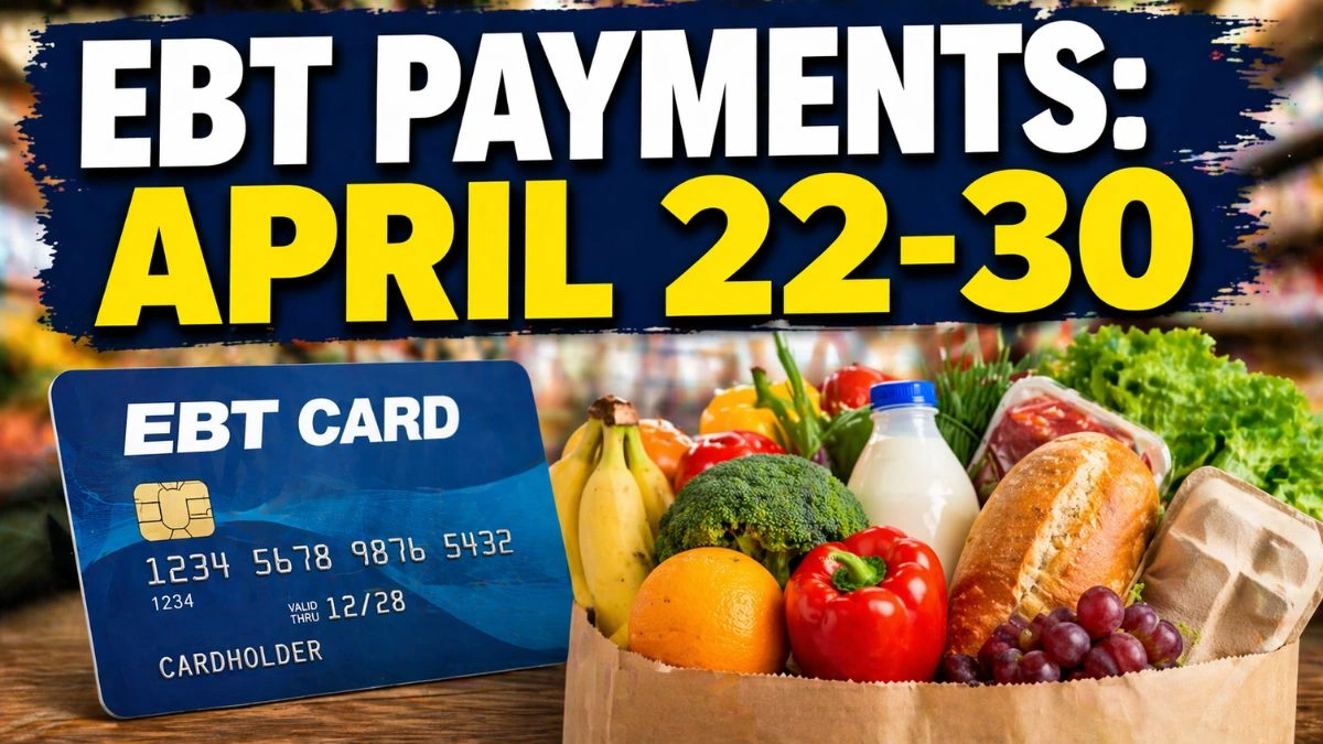 EBT and SNAP payment dates for April 2026 USA