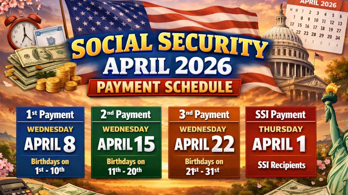 Social Security April 2026 Payment Schedule