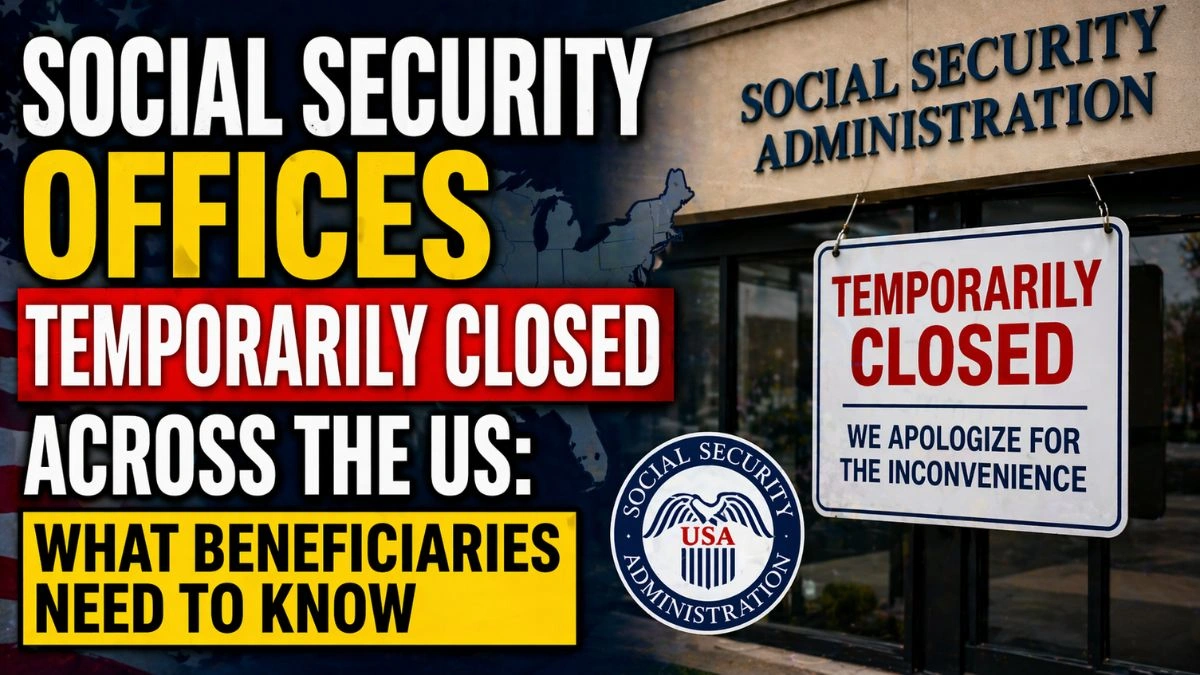 Social Security Offices Temporarily Closed Across the US What Beneficiaries Need to Know