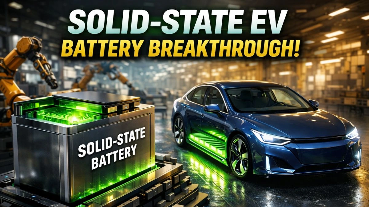 Solid-State EV Battery Breakthrough Mass Production Closer Than Ever in 2026