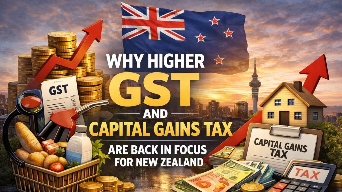 Why Higher GST and Capital Gains Tax Are Back in Focus for New Zealand