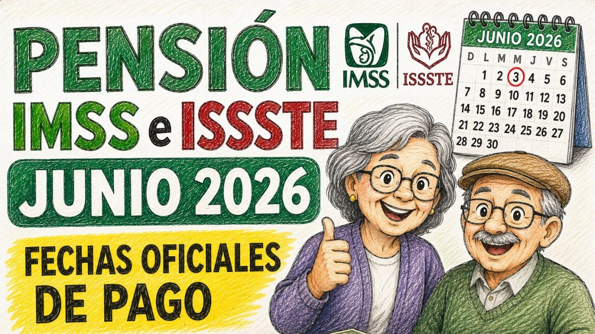 Pensión IMSS e ISSSTE Junio 2026 Fechas Oficiales de Pago y Todo lo que Debes Saber