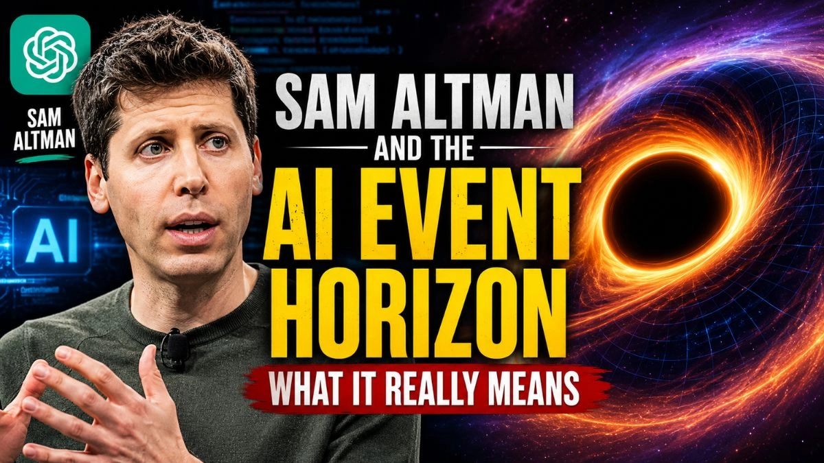 Sam Altman and the “AI Event Horizon” What It Really Means